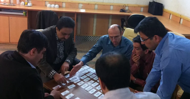 دوره PMP برای شرکت فراب در سال 1391