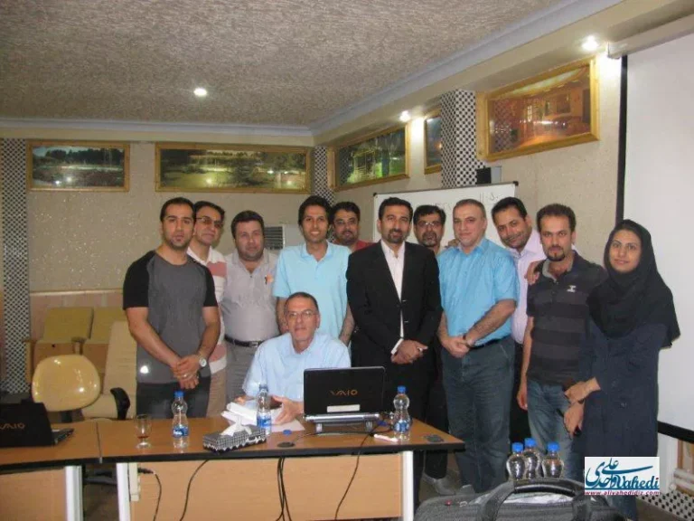 دوره PMP برای گروه مپنا در سال 1389