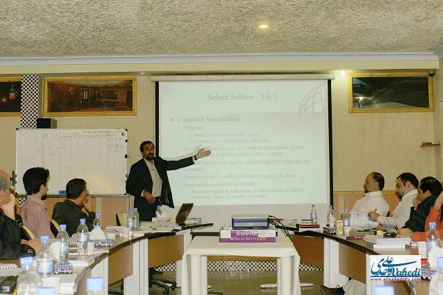 دوره PMP برای گروه مپنا در سال 1387