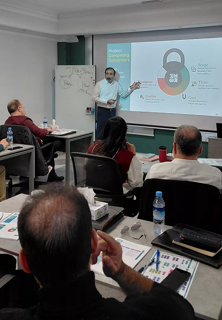 دوره سازمانی pmp برای فرآیند سازان