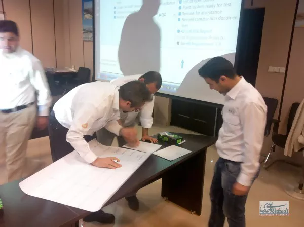 دوره سازمانی PMBOK WorkShop برای OIEC بهمن 1392