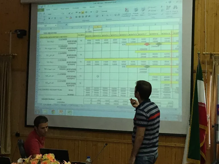 دوره سازمانی PMBOK WorkShop برای POGC مرداد 1395