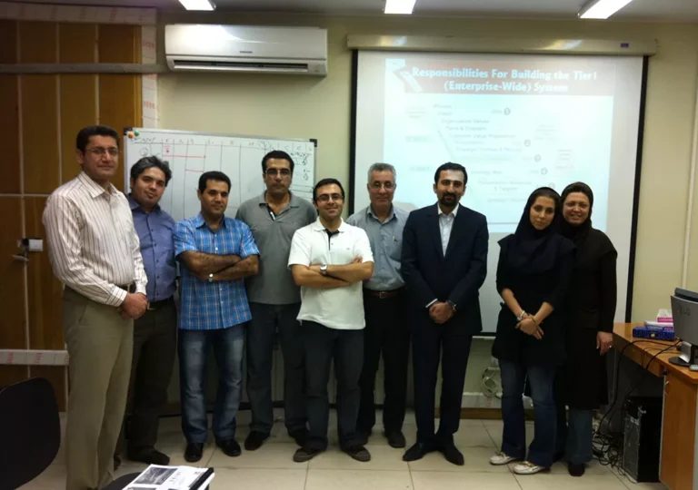 دوره سازمانی BSC برای مپنا توسعه 1 در مهر 1390