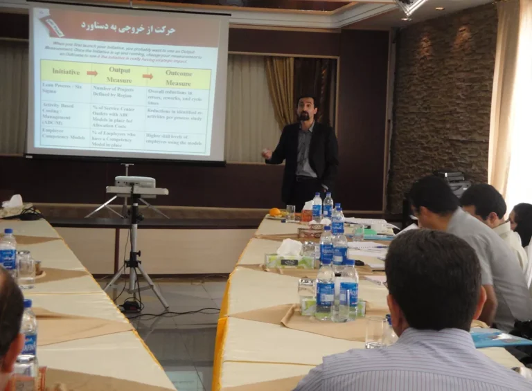 دوره سازمانی BSC برای مپنا توسعه 1 در خرداد 1390