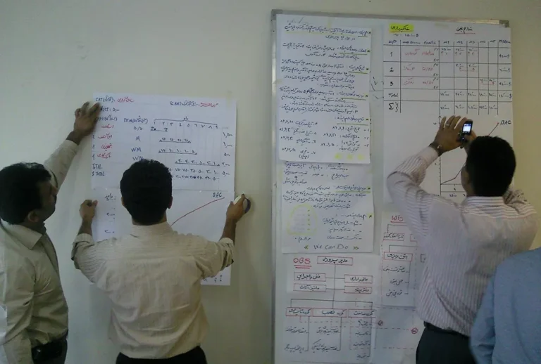 دوره سازمانی EVPM : Foundation برای Ghorb Nooh در سال 1389