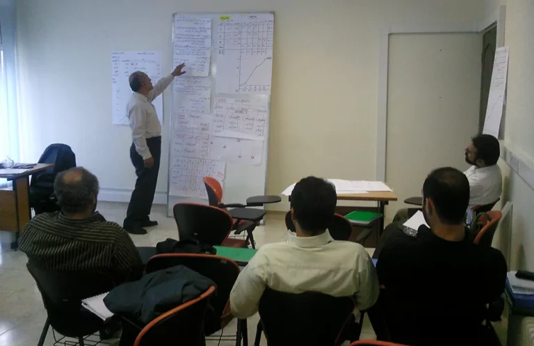دوره سازمانی EVPM : Foundation برای Ghorb Nooh در سال 1389