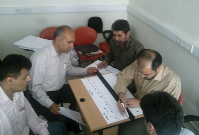 دوره سازمانی EVPM : Foundation برای Ghorb Nooh در سال 1389
