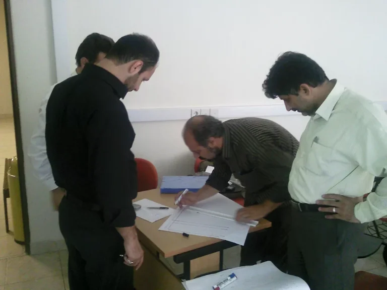 دوره سازمانی EVPM : Foundation برای Ghorb Nooh در سال 1389