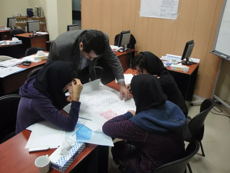 دوره سازمانی کارگاه مدیریت ریسک برای گروه مپنا آبان 1389
