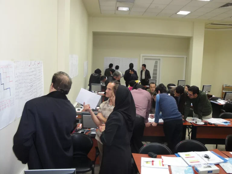 دوره سازمانی کارگاه مدیریت ریسک برای گروه مپنا آبان 1389